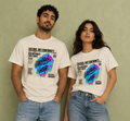 NARRATIVE UNTOLD NEWSPAPER GRAPHIC T-SHIRT