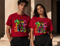 WORLD CUP RETRO STYLE MULTICOLOR SHIRT