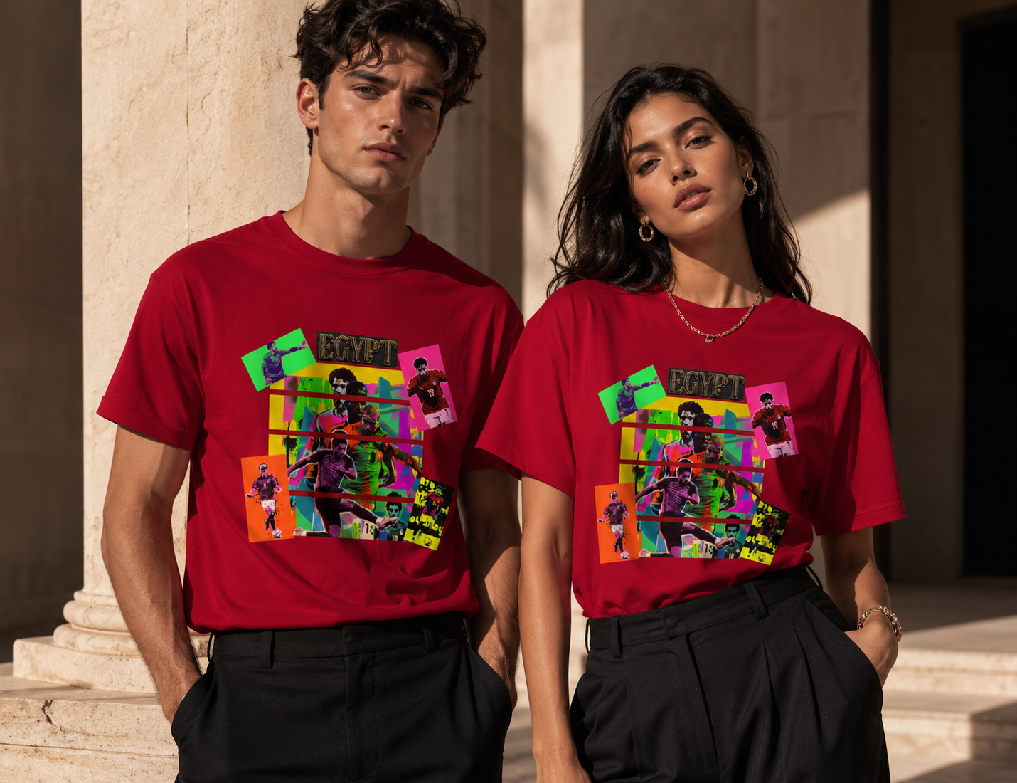 WORLD CUP RETRO STYLE MULTICOLOR SHIRT