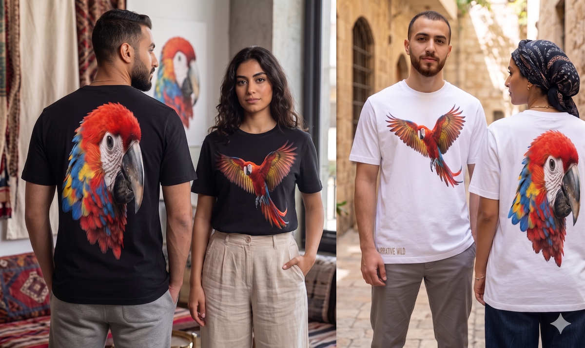 NARRATIVE WILD - PARROT (REGULAR FIT)
