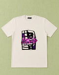 Narrative Graffiti T-Shirt Pink-Black