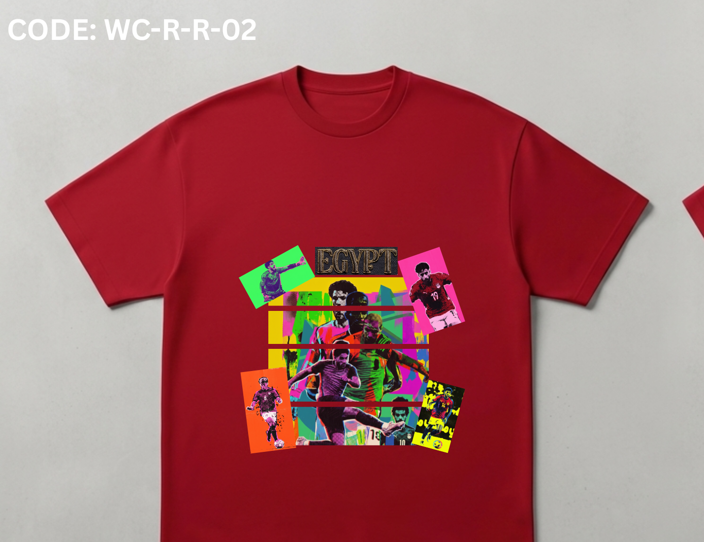 WORLD CUP RETRO STYLE MULTICOLOR SHIRT