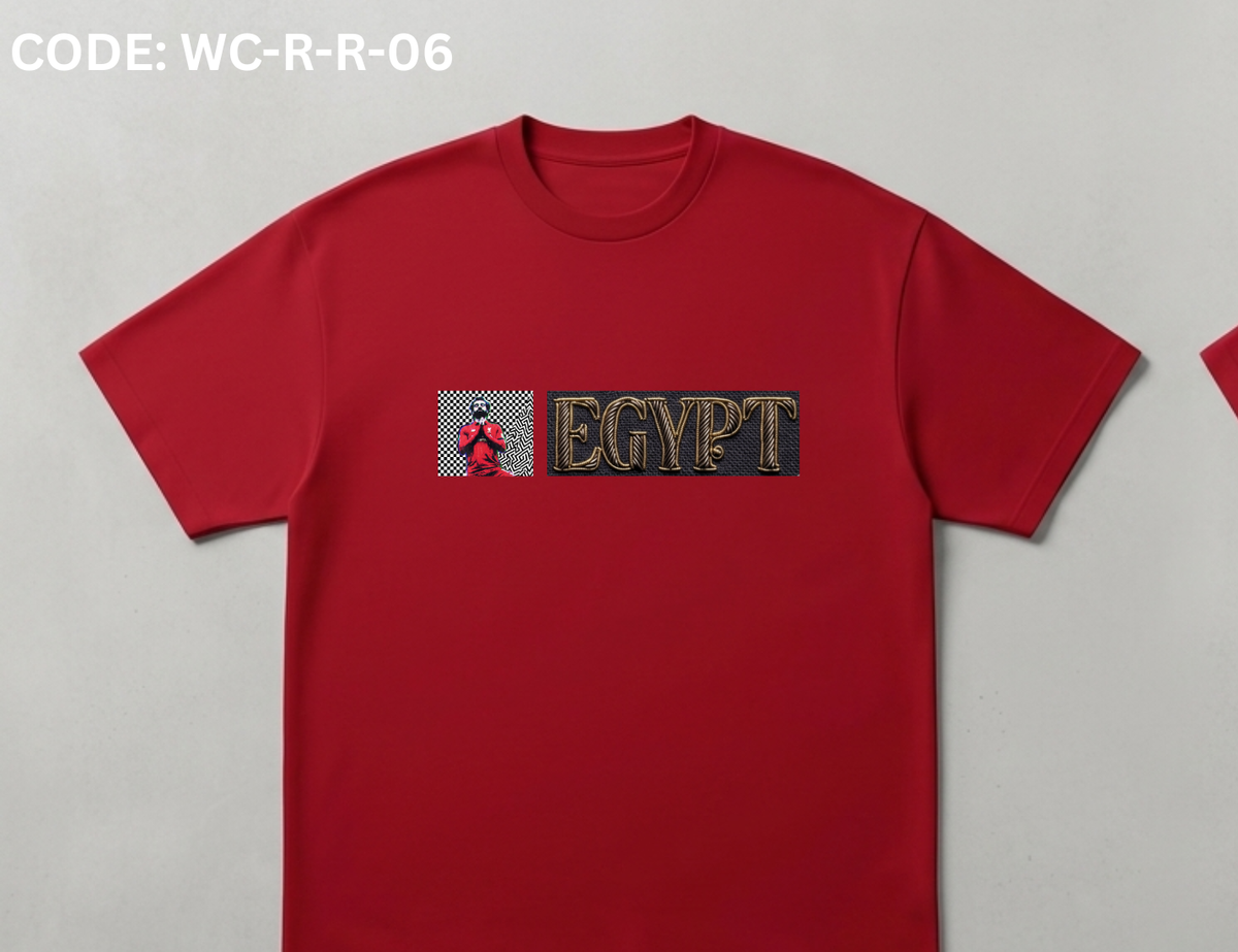 EGYPT PRINT SALAH MINIMALISTIC BOLD DESIGN