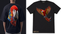 NARRATIVE WILD - PARROT OVERSIZE UNISEX t-SHIRT