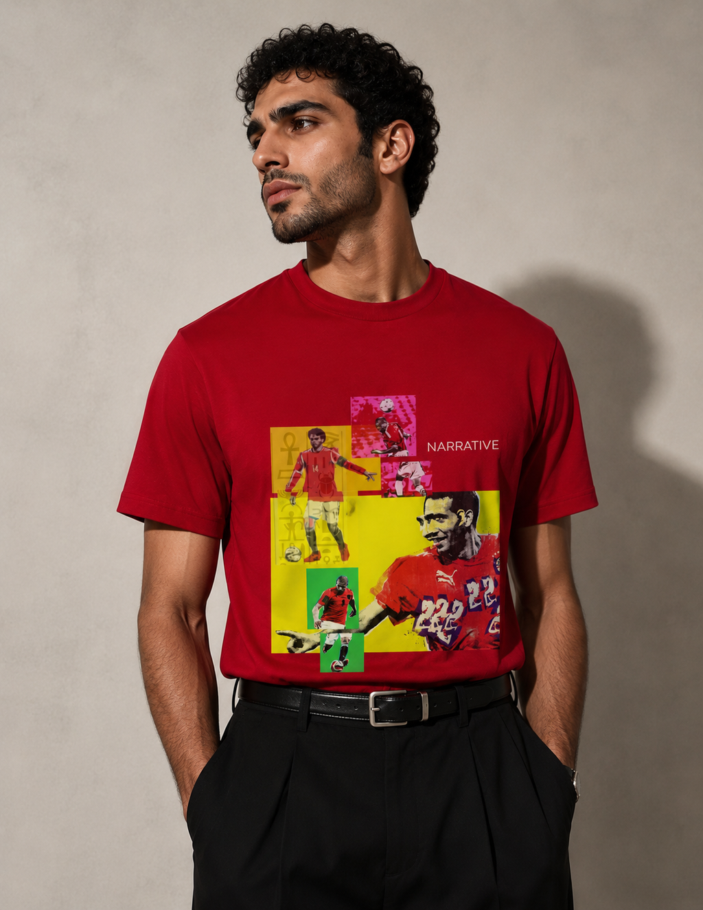 SPORTS WORLD CUP SHIRT FOOTBALL PRINT